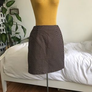 Vintage Polka Dot Skirt Union Made